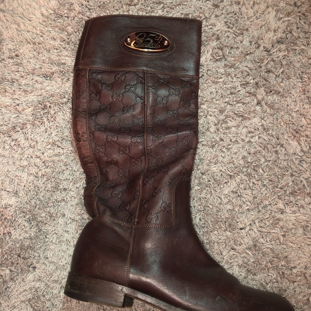 Gucci Riding Boots brown size 8.5/39